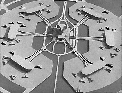 Tampa Airport's 1965 design concept.