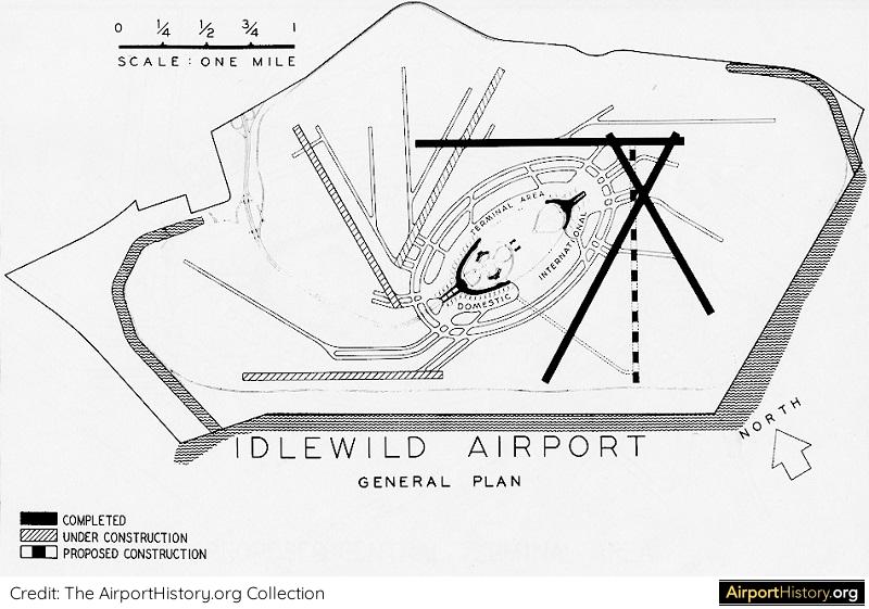 1947 Port Authority proposal for Idlewild Airport