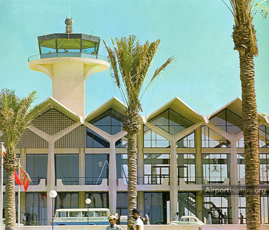 Al Bateen Airport in the 1970s.