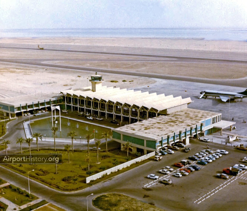 Al Bateen Airport in 1970.