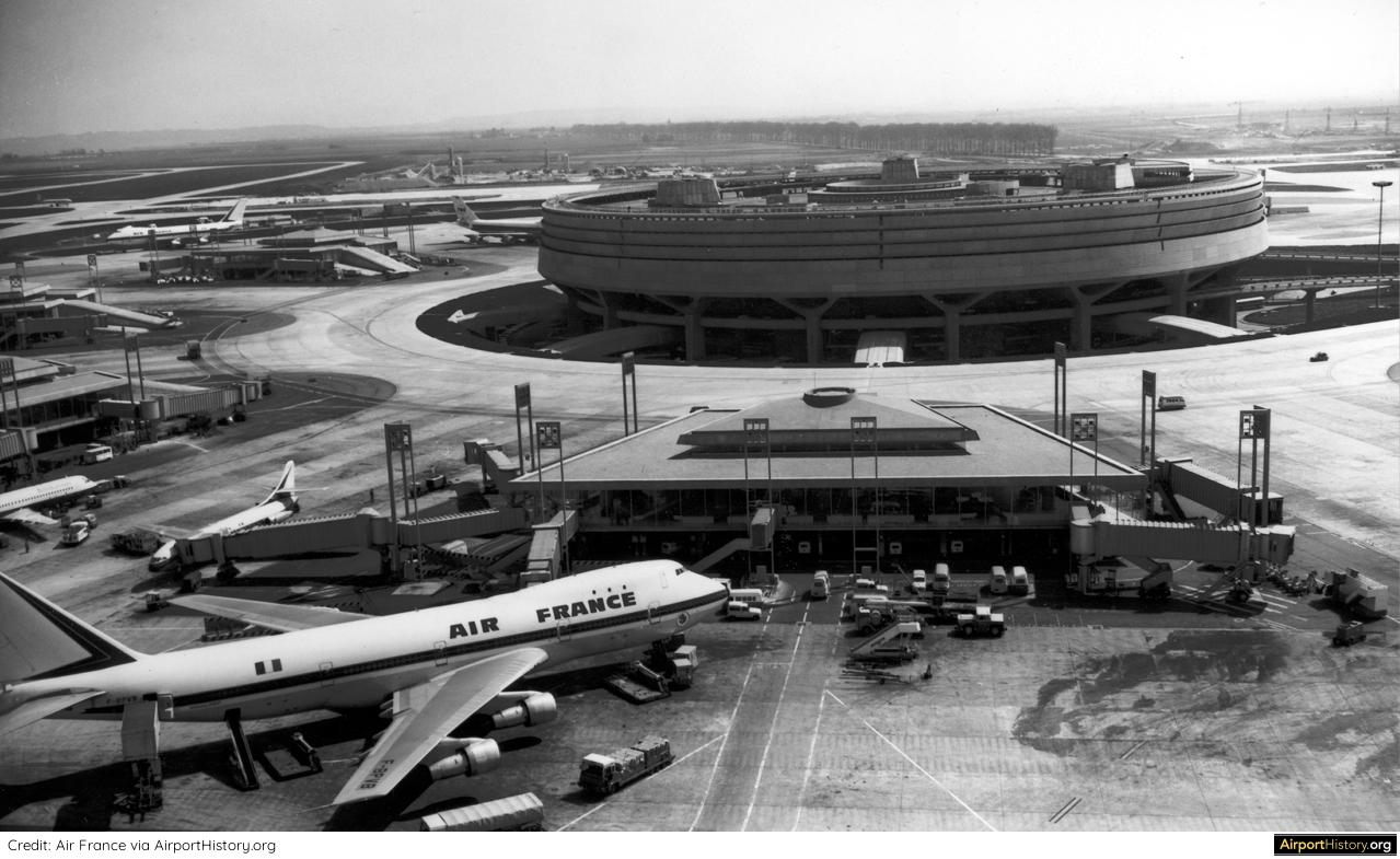 de Gaulle Airport: A Monument for the Age of Air Travel - A Visual History of World's Great Airports