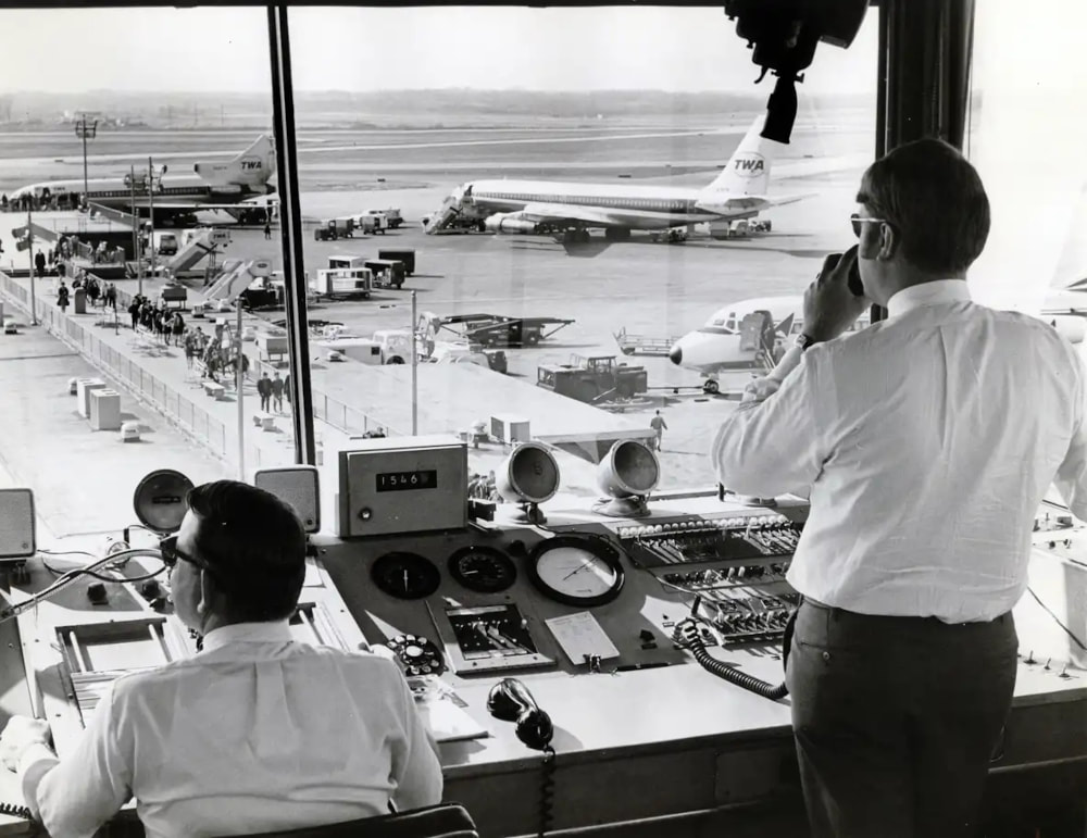 CVG's ATC tower in 1969