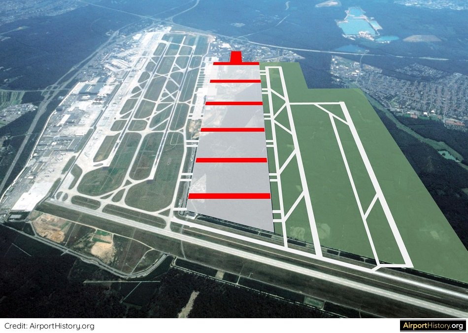 Frankfurt Airport Runway Atlanta Model Impression