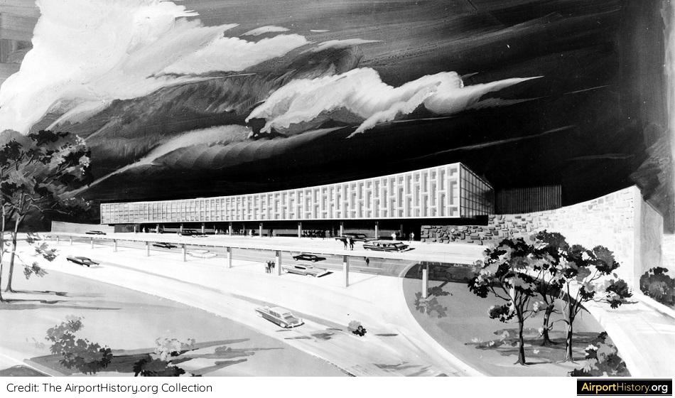 An artist's impression of the future American Airlines terminal