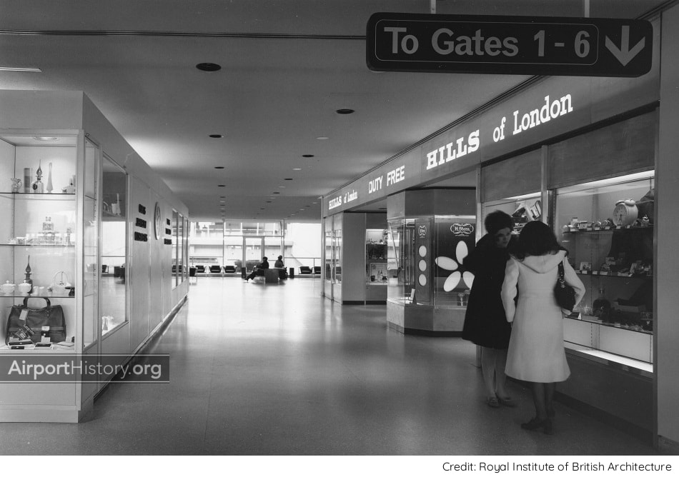 The BOAC/British Airways Terminal (T7) at Kennedy Airport, New York.