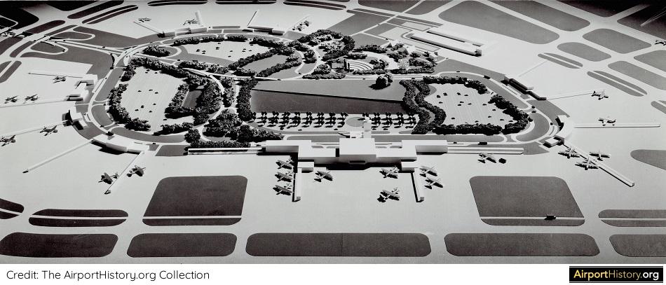 An early model of the planned Terminal City 