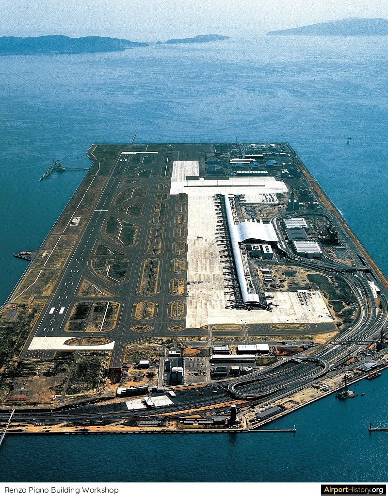 Osaka Kansai Airport in 1994