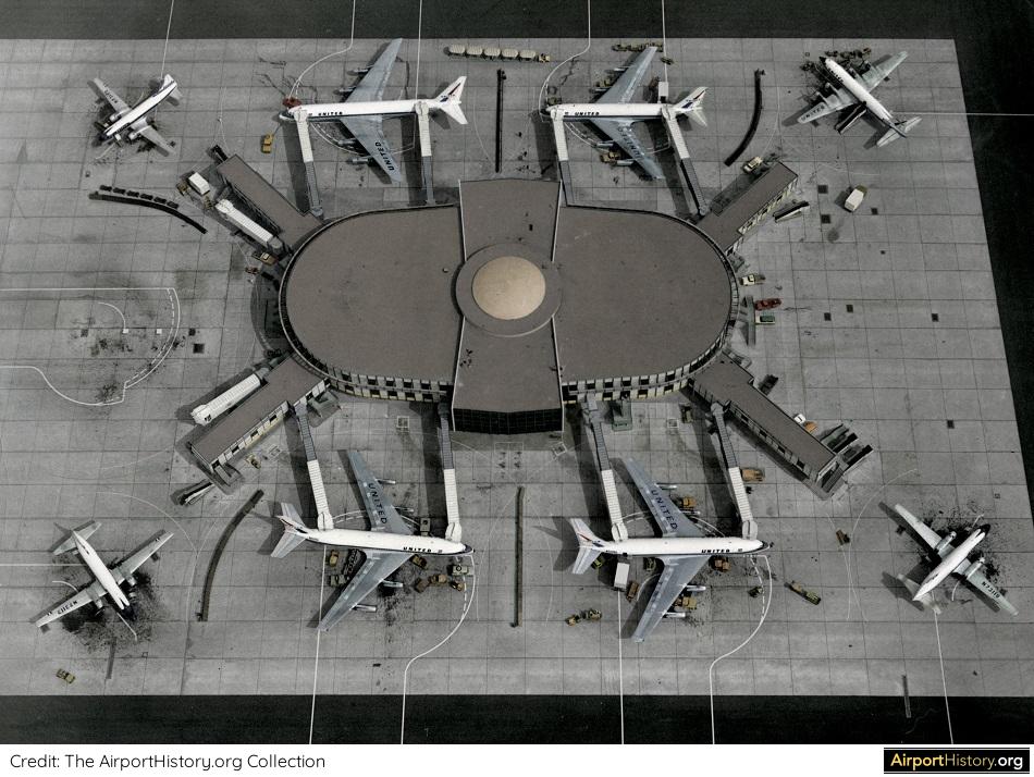 Los Angeles International Airport in 1961