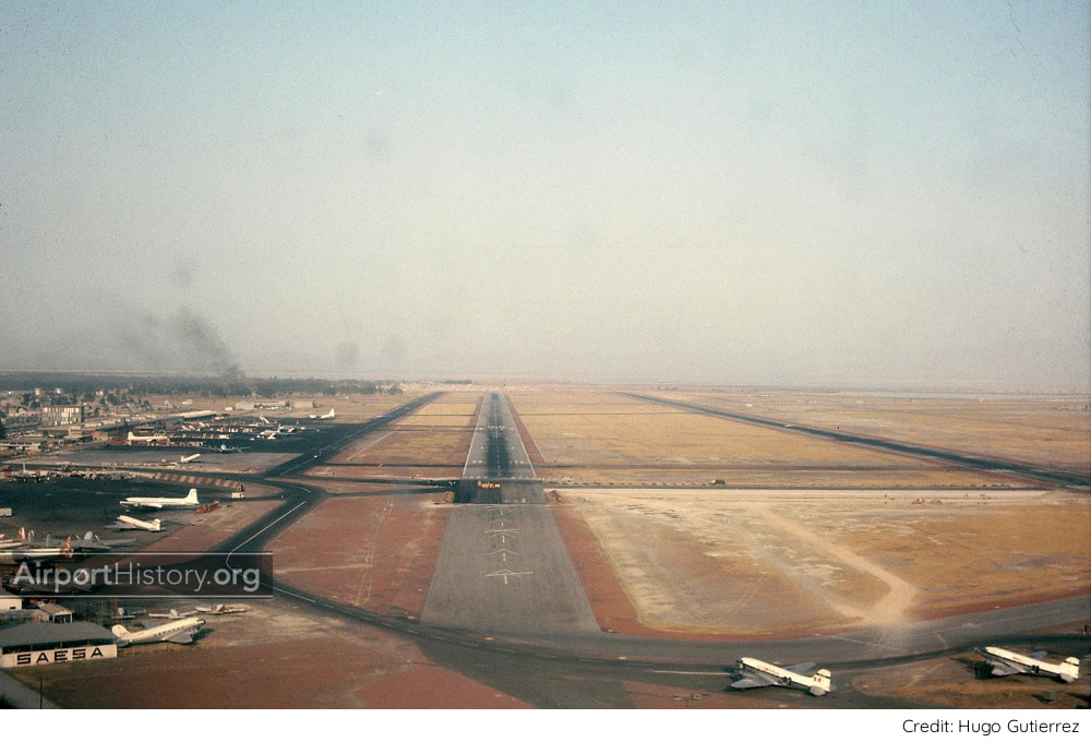 Benito Juárez International Airport in 1968