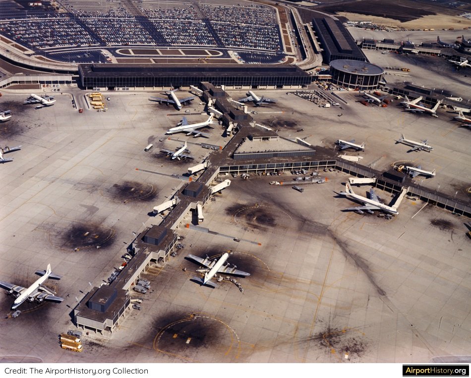 Chicago O'Hare Airport in 1962