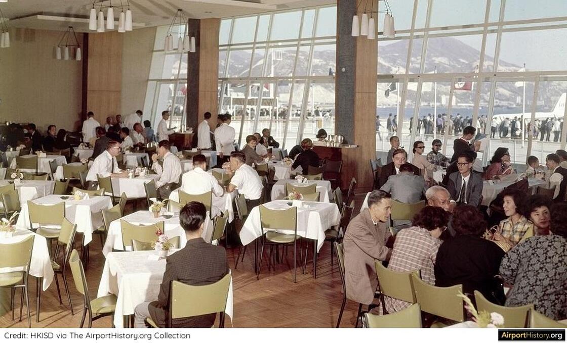 Hong Kong Kai Tak Airport History Historic 1960s